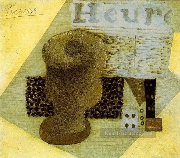 Verre Zeitschrift 1914 kubist Pablo Picasso Ölgemälde